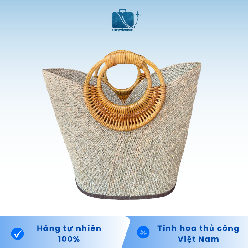 Túi Cói 10 Không Có Lót Green Craft - Size L