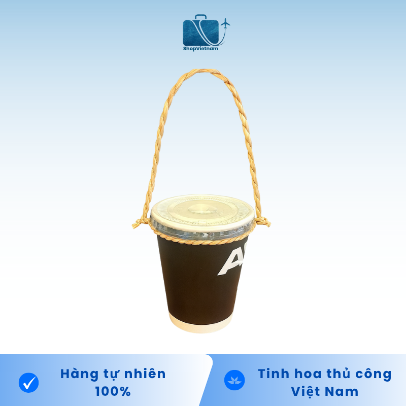 Quai Xách Ly Cói 100% Green Craft – Gói 200 Quai