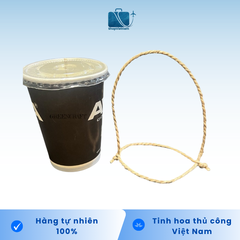 Quai Xách Ly Cói 100% Green Craft – Gói 1000 Quai