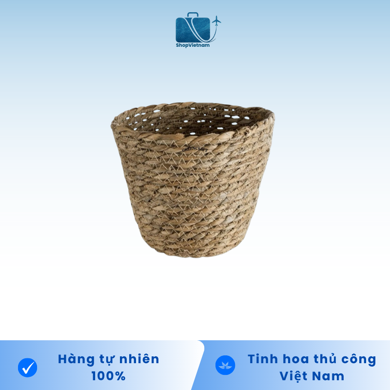 Chậu Cói Tự Nhiên GREEN CRAFT Size: S