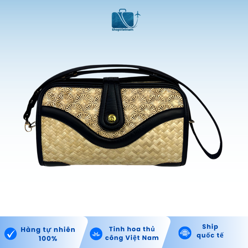 Grass Bag 26 – Túi Cỏ Bàng Thủ Công