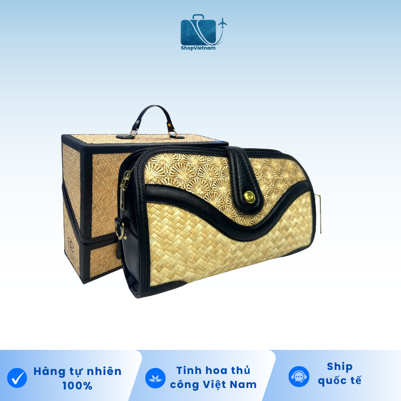 Grass Bag 26 + H – Túi Cỏ Bàng Thủ Công