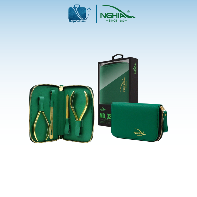 Bộ Kềm Nghĩa mạ vàng 24K MD.32 2