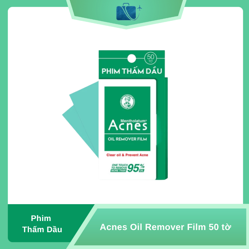 Phim Thấm Dầu Acnes Oil Remover Film 50 Tờ