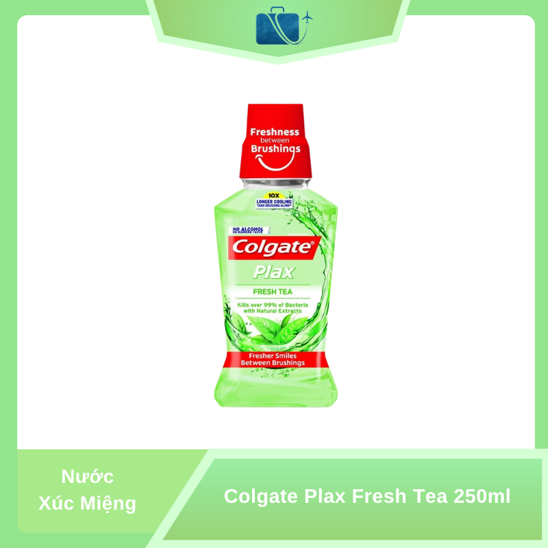 Nước Súc Miệng Colgate Plax Fresh Tea 250ml