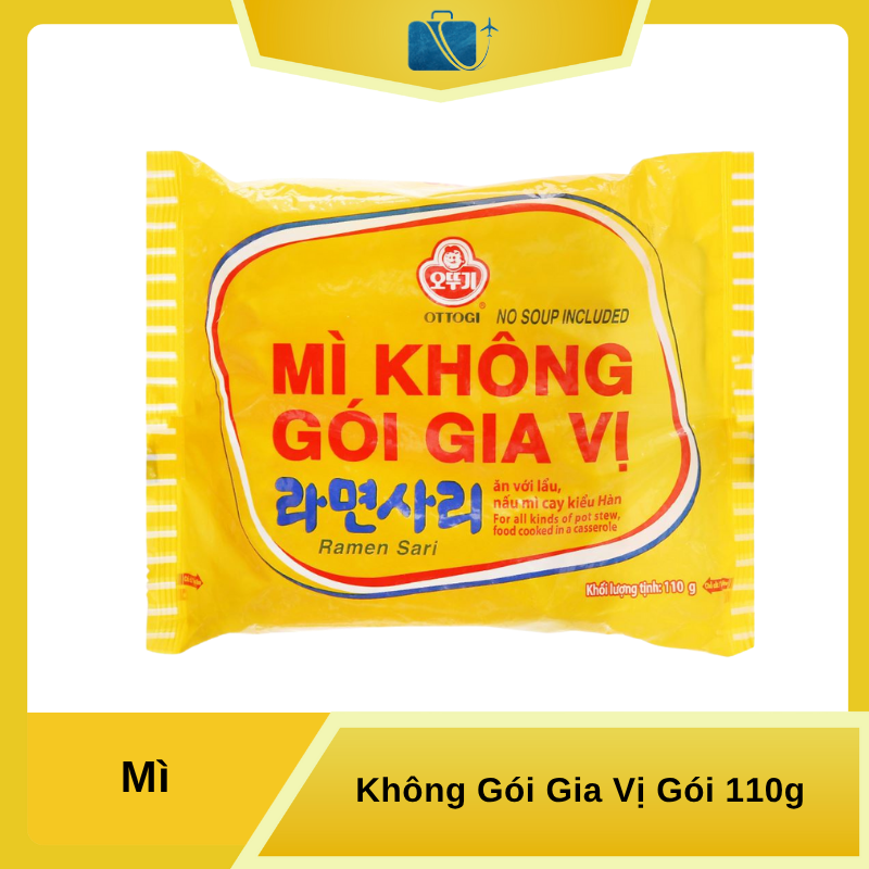 Mì Không Gói Gia Vị Ottogi Gói 110g