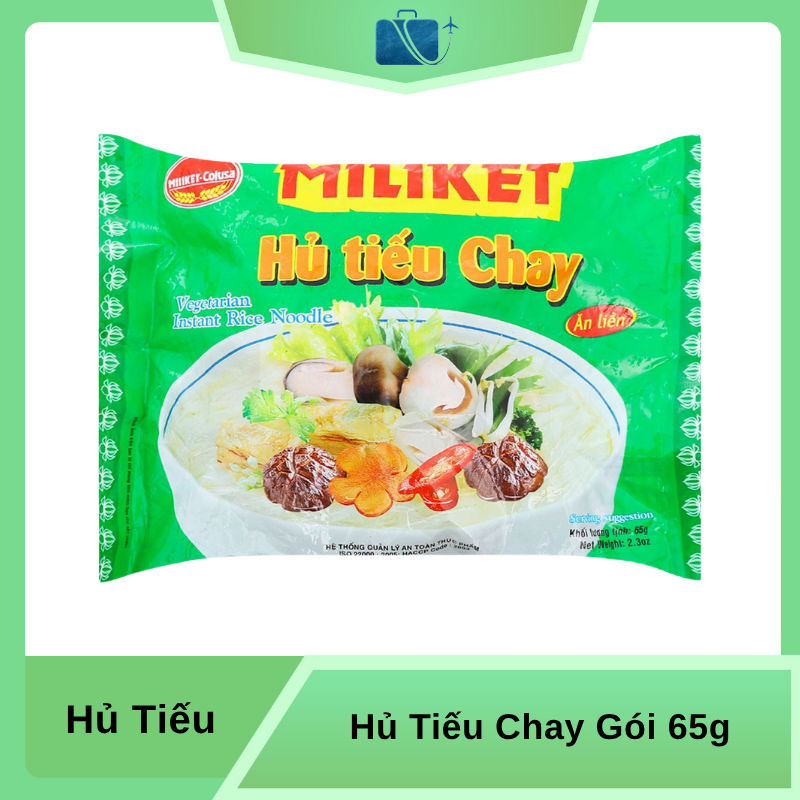 Hủ Tiếu Chay Miliket Gói 65g