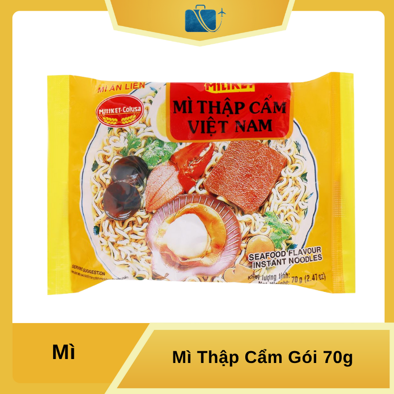 Mì Thập Cẩm Miliket Gói 70g