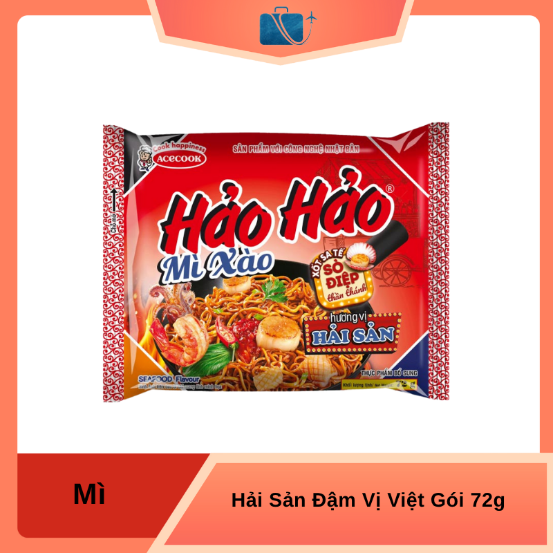 Mì Xào Hảo Hảo Hải Sản Đậm Vị Việt Gói 72g