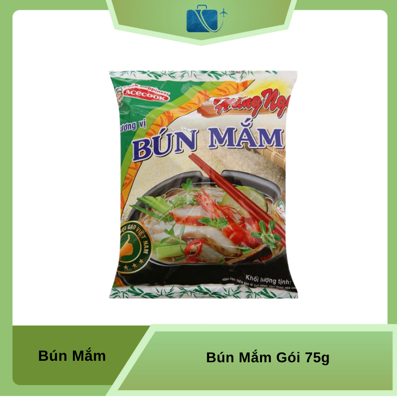 Bún Mắm Hằng Nga Gói 75g