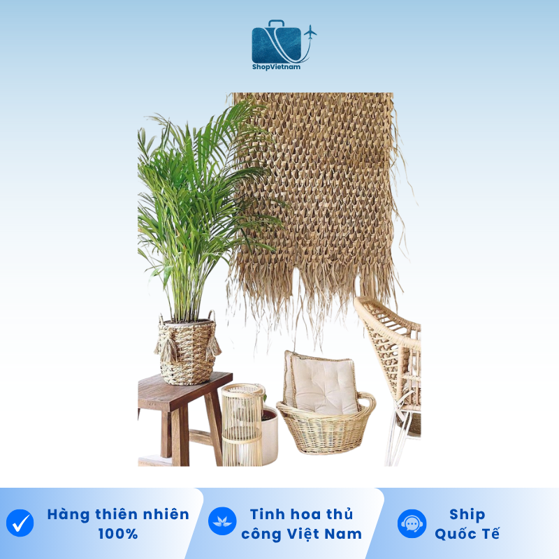 Tấm Lá Đan Thủ Công - Cỏ Bàng