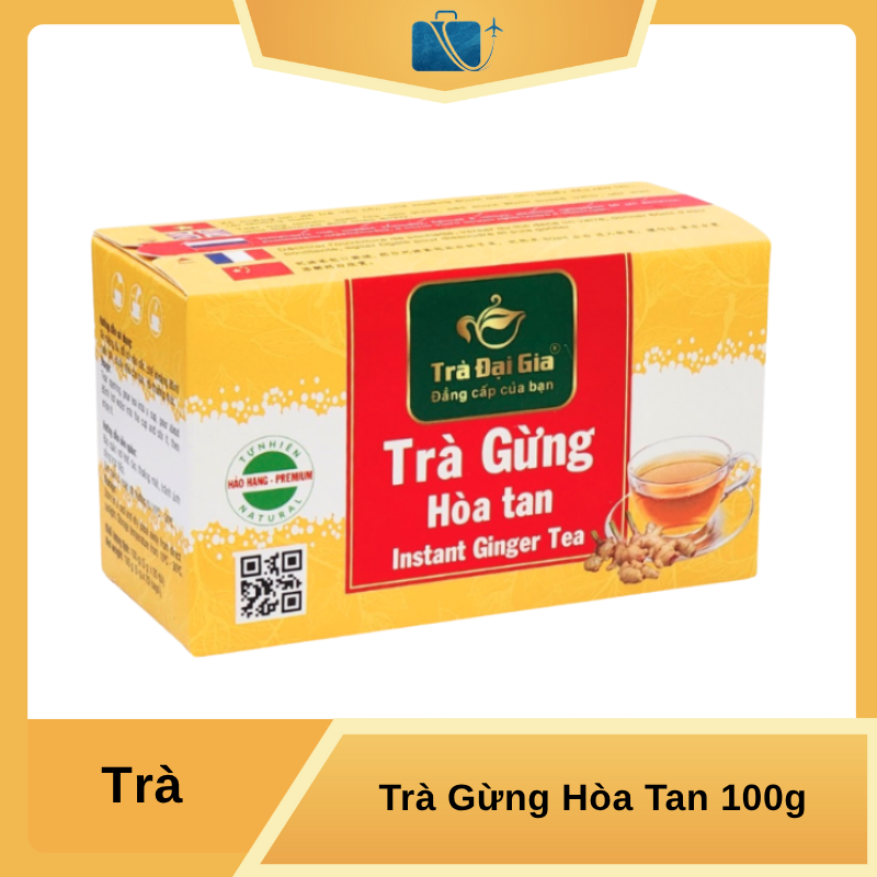 Trà Gừng Hòa Tan Đại Gia 100g