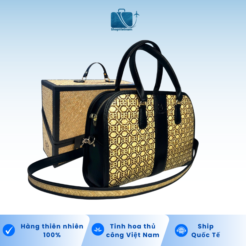 Túi Cỏ Bàng Luxury 29 - Green Craft