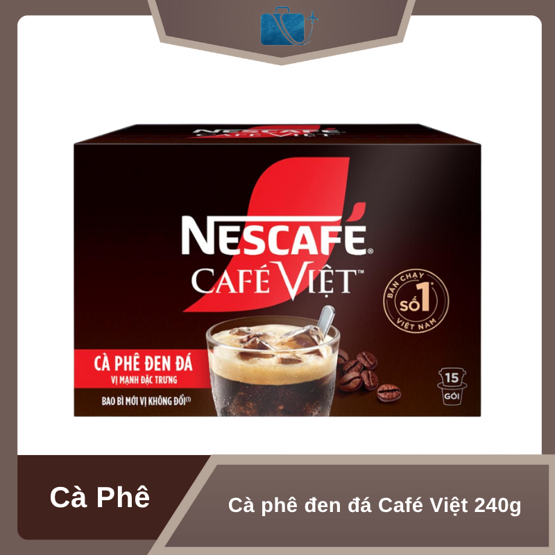 Cà phê đen đá NesCafé Café Việt 240g