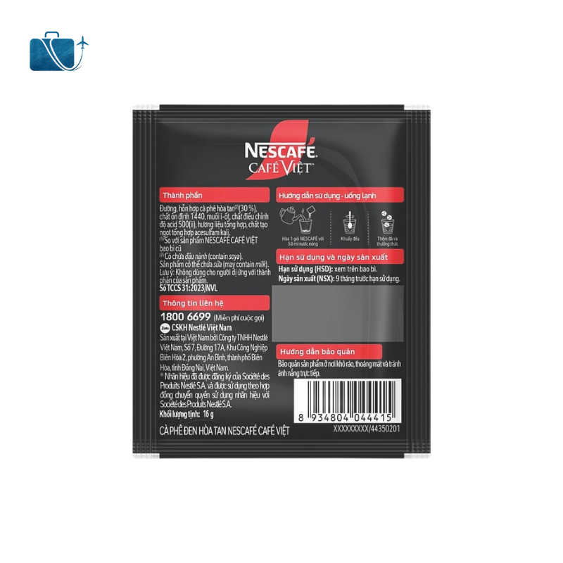 Cà phê đen đá NesCafé Café Việt 240g 3