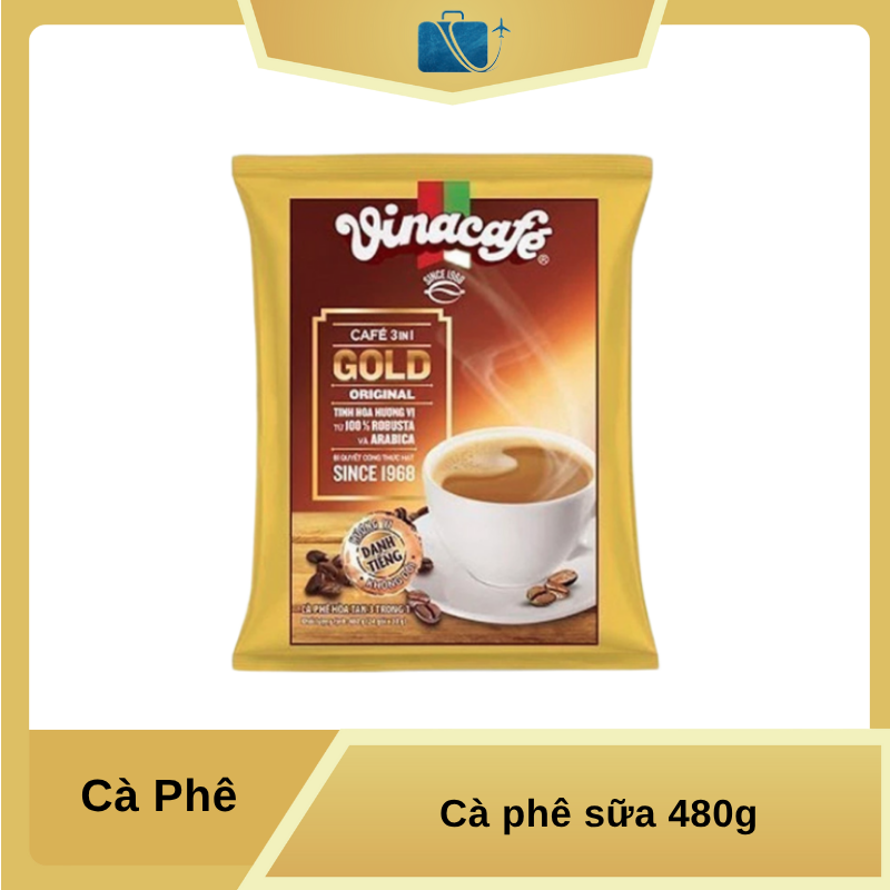 Cà phê sữa VinaCafé Gold Original 480g
