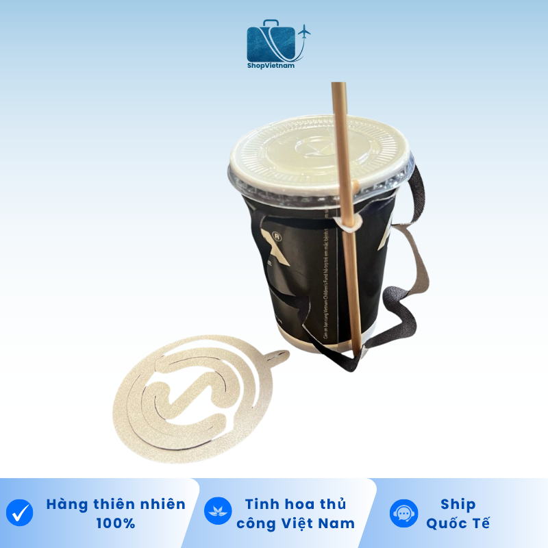 Quai Xách Ly Vải Canvas Green Craft - 100 Quai