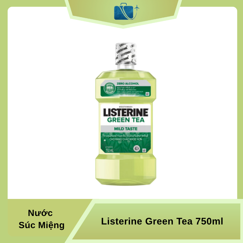 Nước súc miệng Listerine Green Tea 750ml