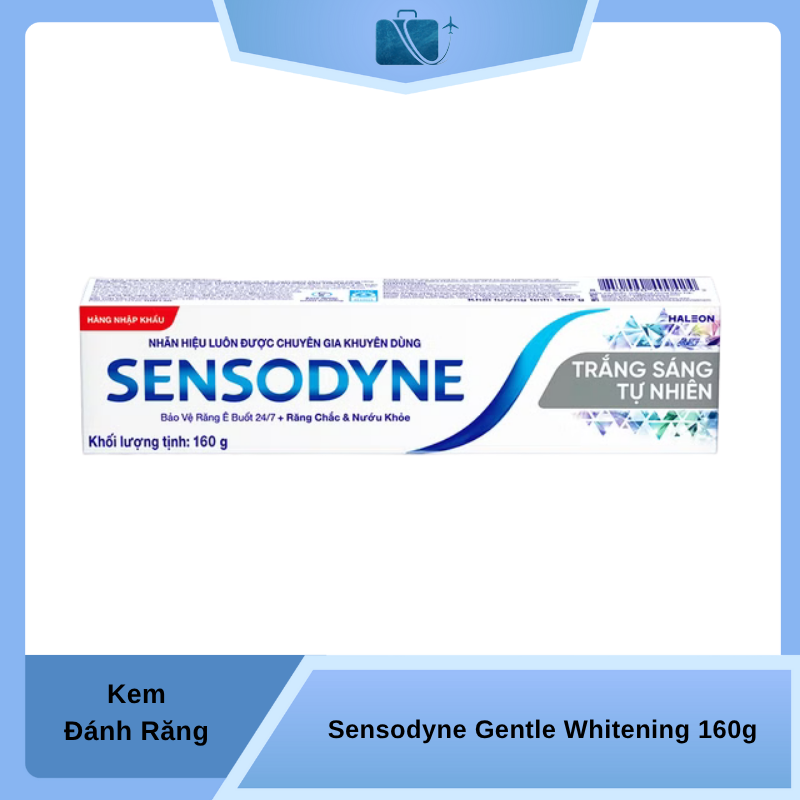 Kem Đánh Răng Sensodyne Gentle Whitening 160g