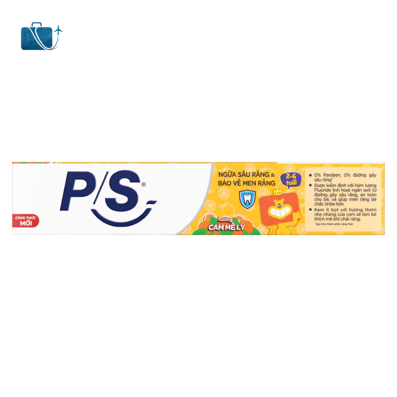 Kem Đánh Răng P/S Hương Cam 45g (Dành Cho Bé) 2
