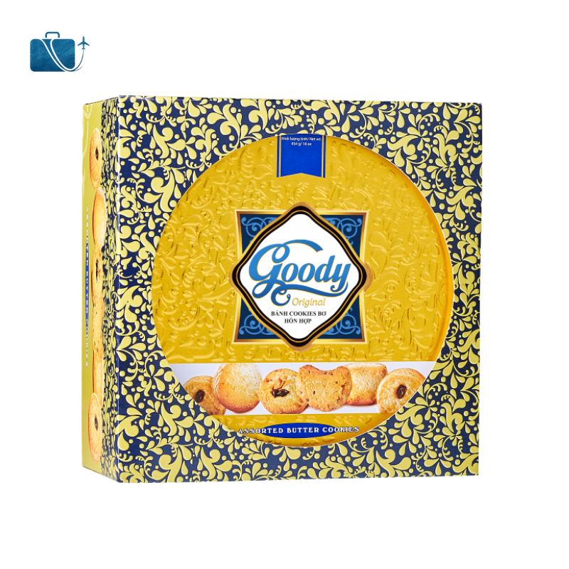 Bánh quy bơ cao cấp Goody HT 908g 3
