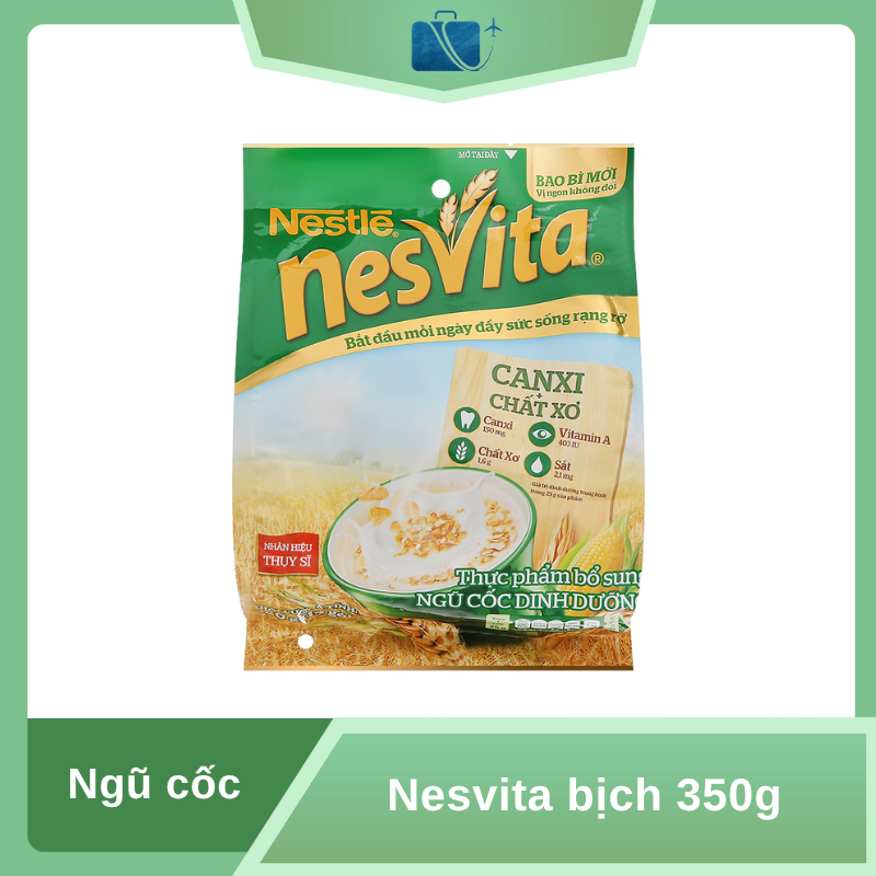 Ngũ cốc dinh dưỡng Nesvita bịch 350g – Bữa sáng lành mạnh