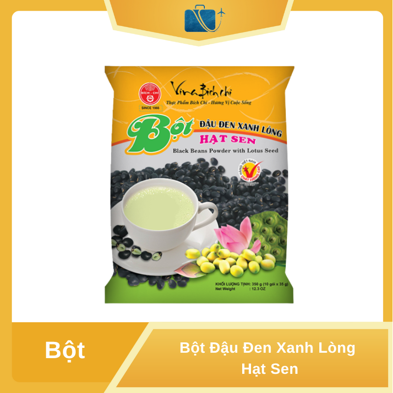 Bột Đậu Đen Xanh Lòng Hạt Sen Bích Chi – Thức uống dinh dưỡng