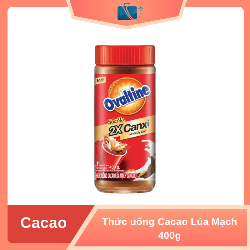 Thức uống Cacao Lúa Mạch Ovaltine 400g