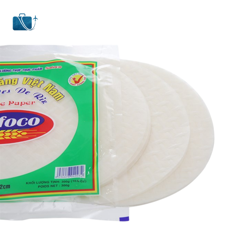 Bánh tráng 22cm Safoco gói 300g 2