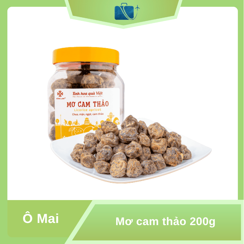 Mơ cam thảo 200g