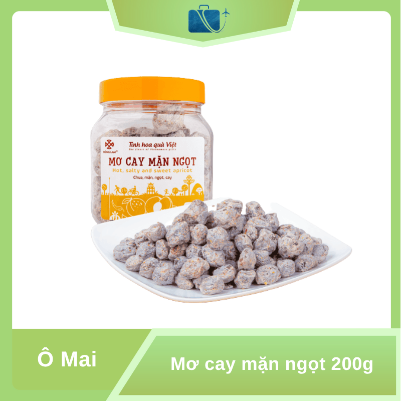 Mơ cay mặn ngọt 200g