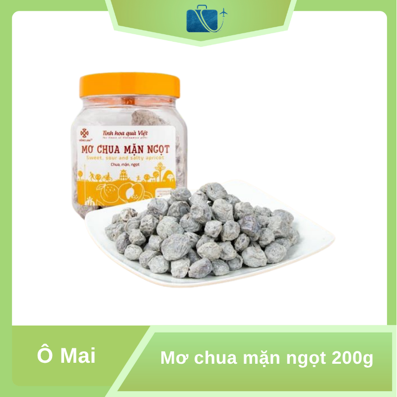 Mơ chua mặn ngọt 200g