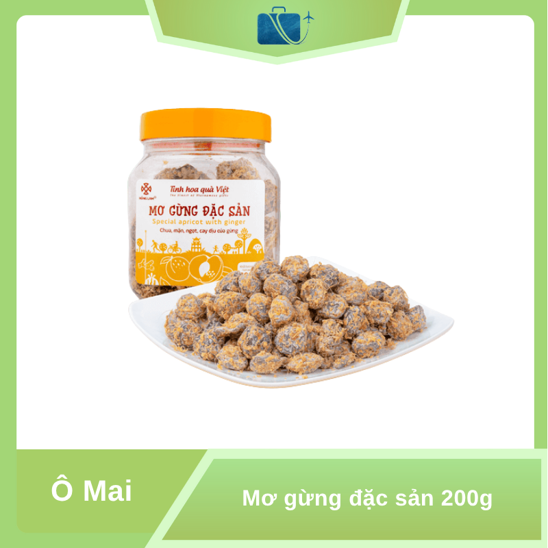 Mơ gừng đặc sản 200g