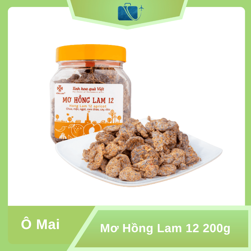 Mơ Hồng Lam 12 200g