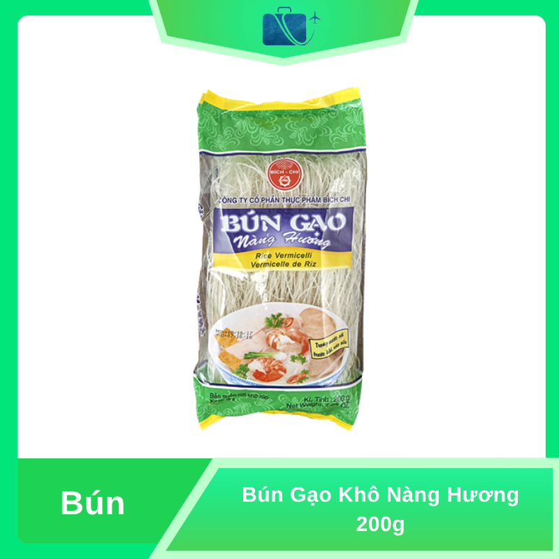Bún Gạo Khô Nàng Hương Bích Chi 200g