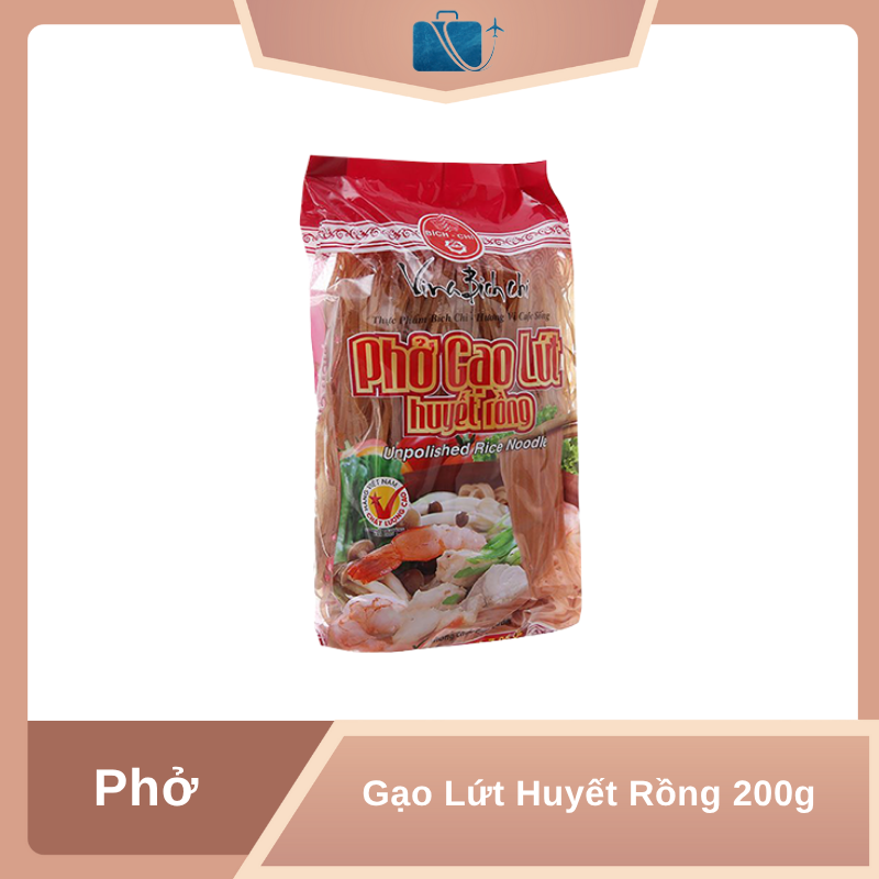 Phở Gạo Lứt Huyết Rồng Bích Chi 200g