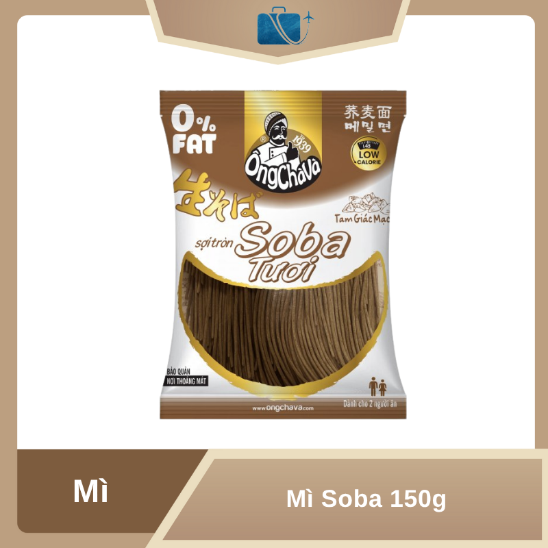 Mì Soba Tươi Sợi Tròn 150g