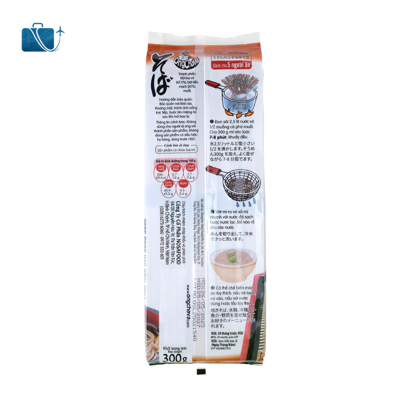 Mì Soba Khô Ông Chà Và 300g 2