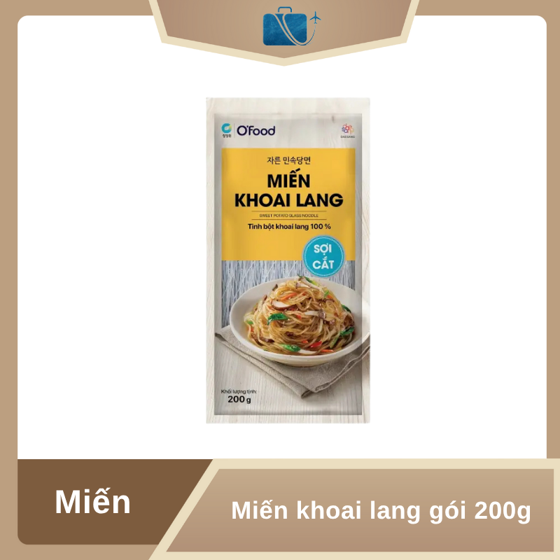 Miến khoai lang sợi cắt O'Food gói 200g