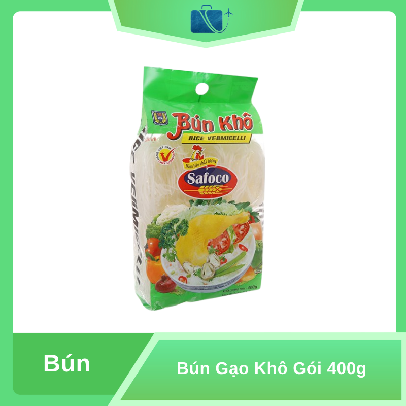 Bún Gạo Khô Safoco Gói 400g