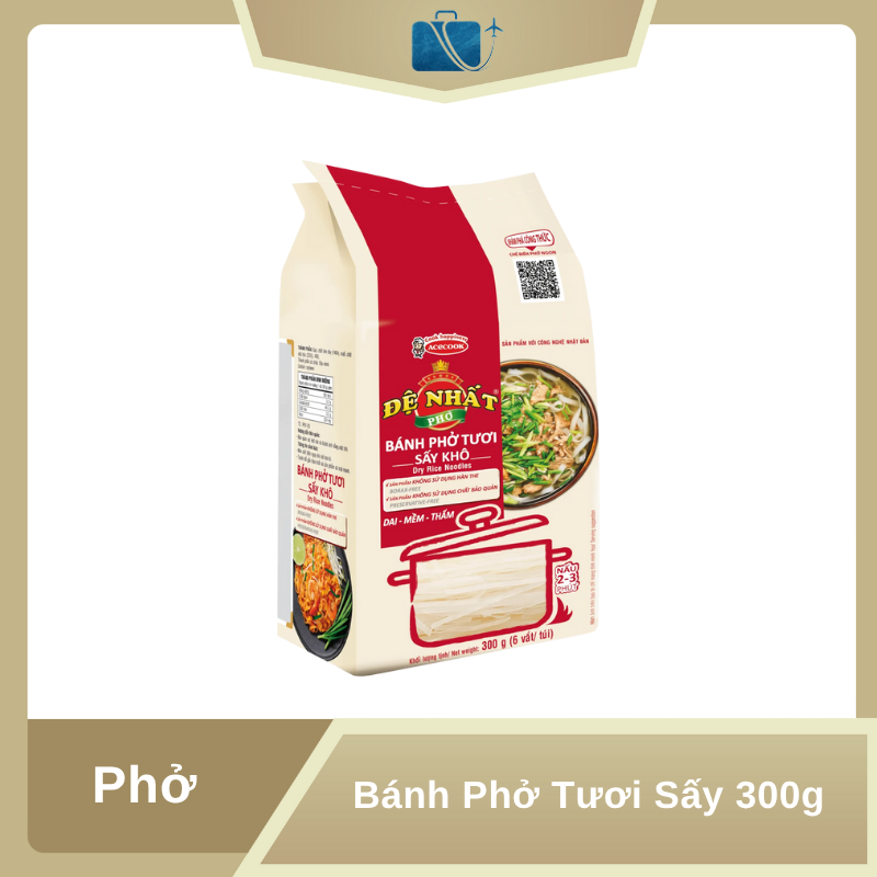 Phở Đệ Nhất Bánh Phở Tươi Sấy 300g