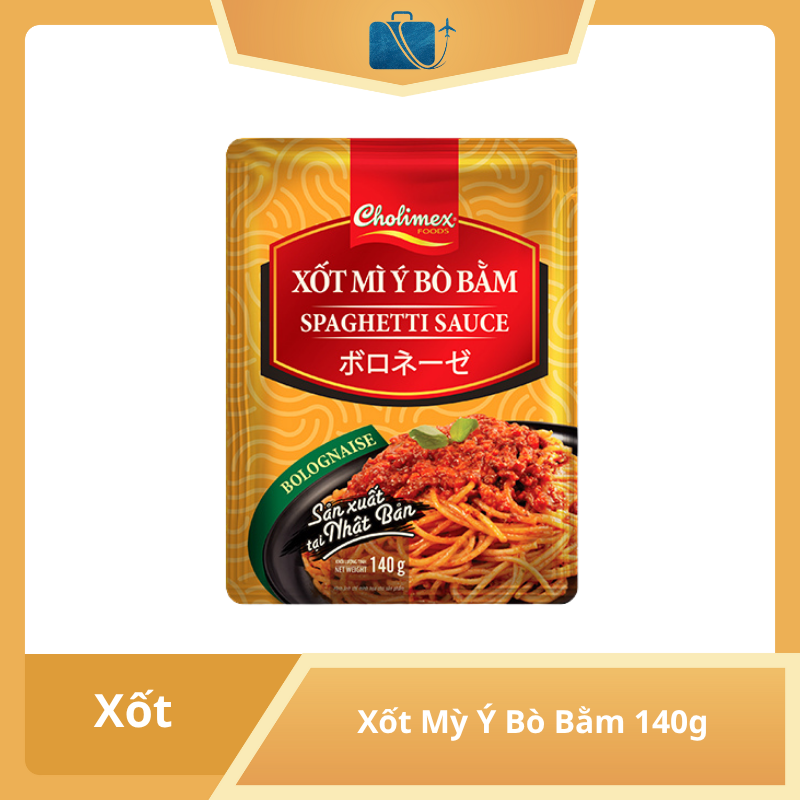Xốt Mỳ Ý Bò Bằm Hương Vị Chuẩn 140g