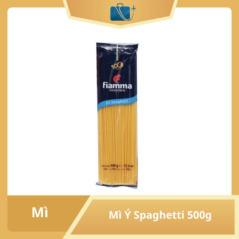 Mì Ý Spaghetti Fiamma 500g