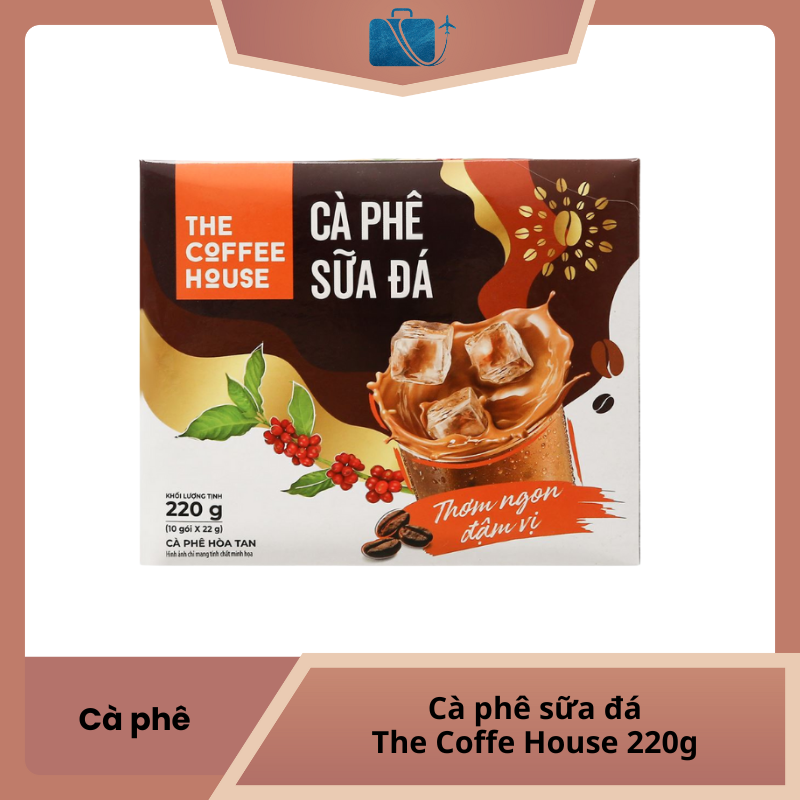Cà phê sữa đá The Coffee House 220g – Hương vị đậm đà chuẩn Việt Nam