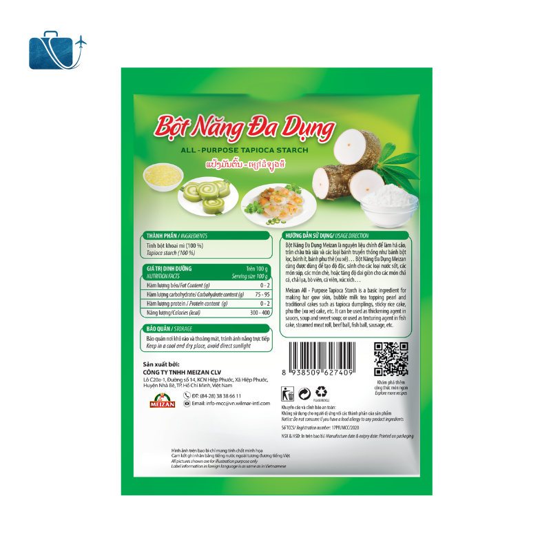 Bột Năng Đa Dụng Meizan Gói 400g 2