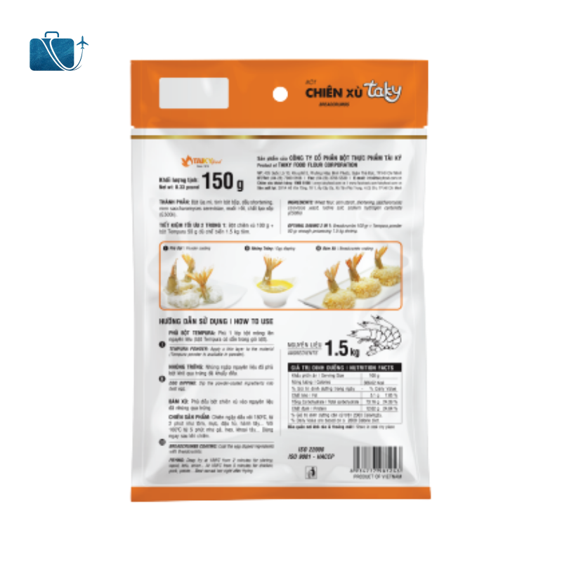 Bột Chiên Xù Tài Ký Gói 150g 2