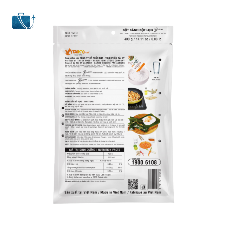 Bột Bánh Bột Lọc Tài Ký Gói 400g 2