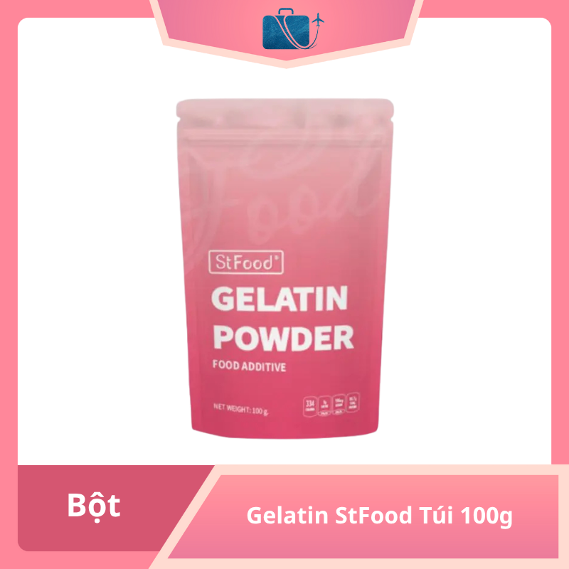 Bột Gelatin StFood Túi 100g