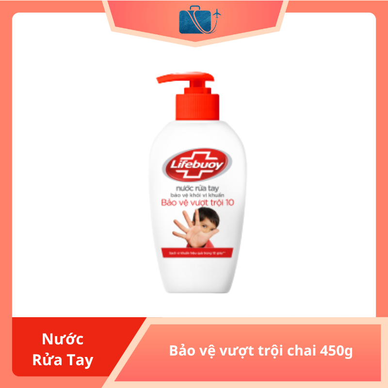 Lifebuoy bảo vệ vượt trội chai 450g