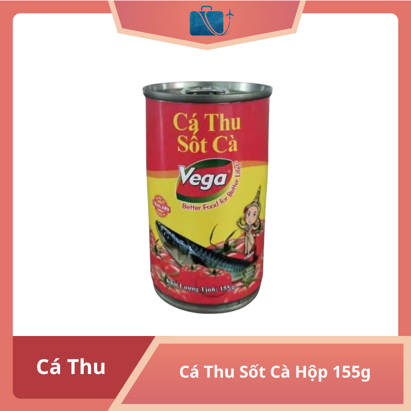 Cá Thu Sốt Cà Vega Hộp 155g